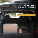 Portable Camping Kitchen Table Whiteout Accessories