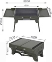 Foldable Portable Camping BBQ Grill