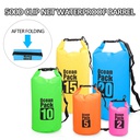 Waterproof bag swimming wet and dry cloth bag 2L