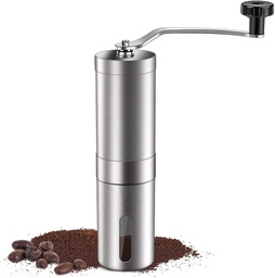 Portable Manual Coffee Grinder Conical Burr Mill