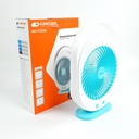 Kamisafe KM-F0336 Rechargeable Desk Fan With Light