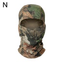 Camouflage Full Face Shooting Cap