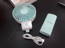 Rechargeable Mini Fan KM-6107