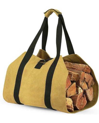 Firewood Log Carrier Bag.