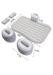 Inflatable car air mattress