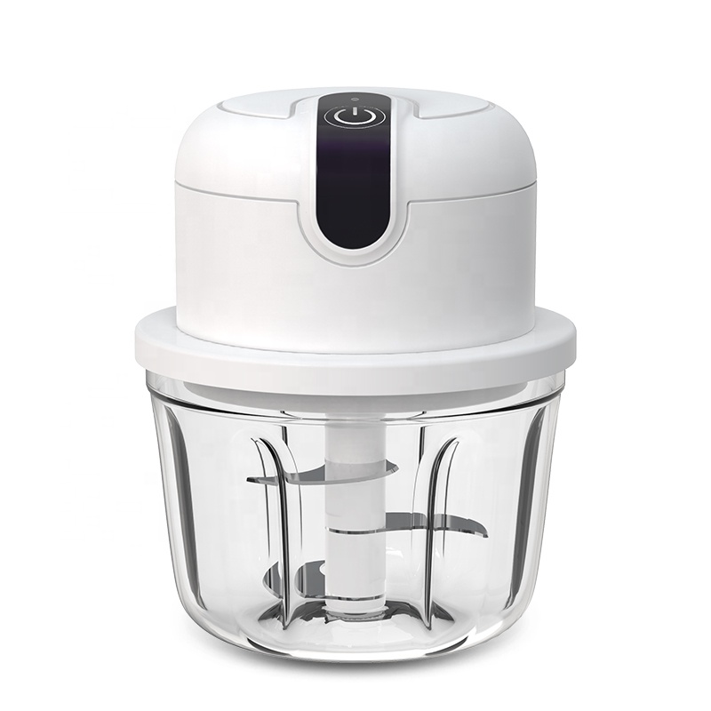 Electric Food Processor - 350ML Portable Garlic Chopper Mini Food