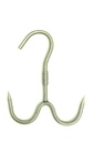 Stainless Steel Swivel Double Meat Hook