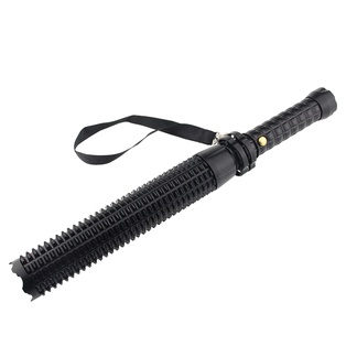 High Power Self Defense Rechargeable zoomable Baton Torch