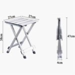 Aluminum Alloy Stool - Image 2