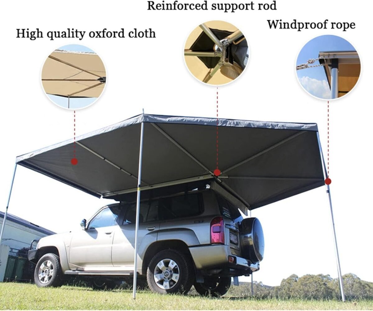Outdoor Camping Car Canopy Shade - Image 4