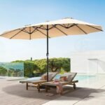 15ft Large Outdoor Double-Sided Umbrella HYB-005 - Image 2